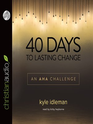 cover image of 40 Days to Lasting Change